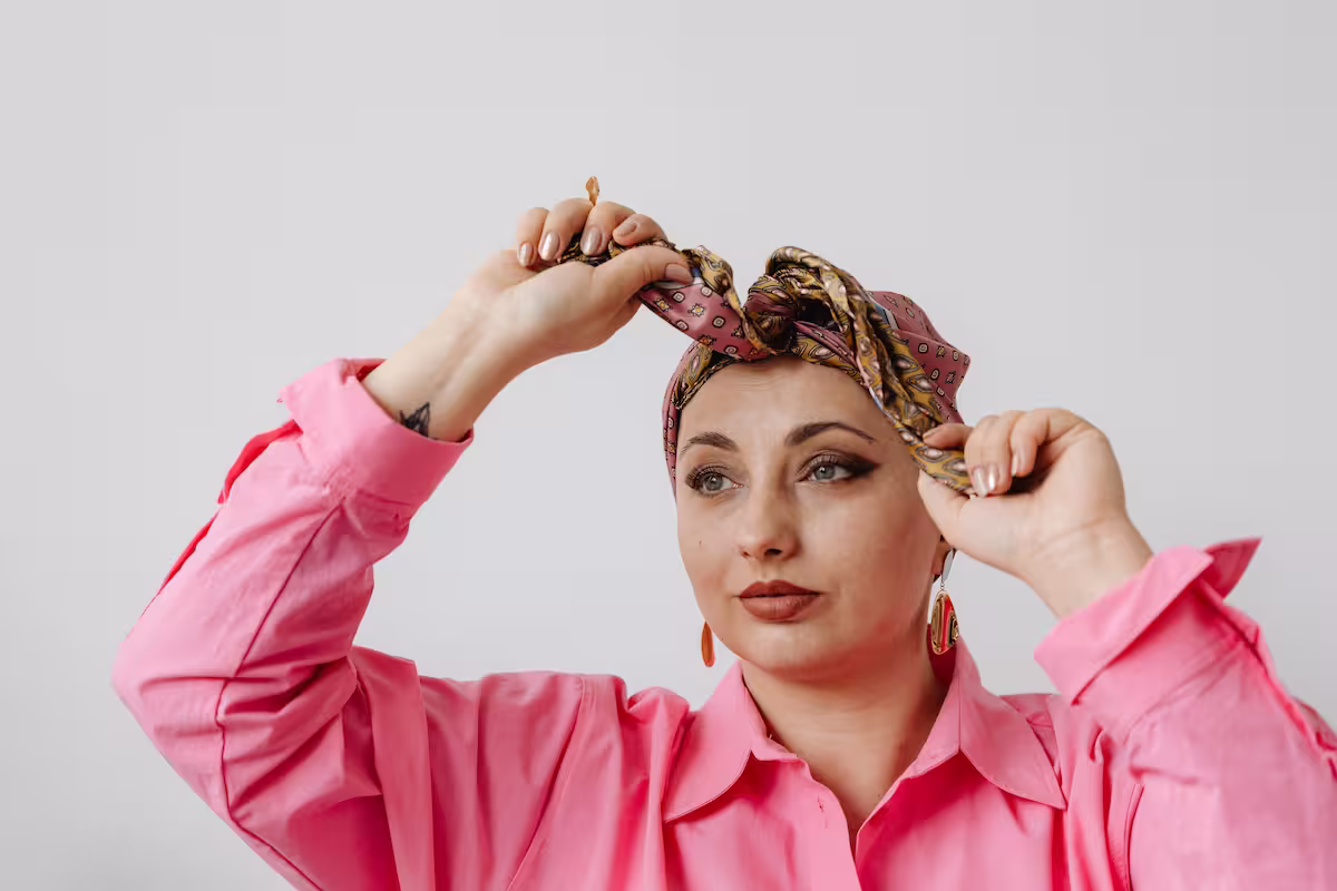 turbante look estivo